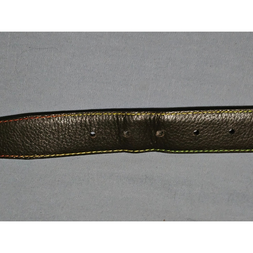 Robert Graham 32" Reversible Vinsanto Italian Leather Belt Black/Brown (Size 38) - Picture 4 of 4